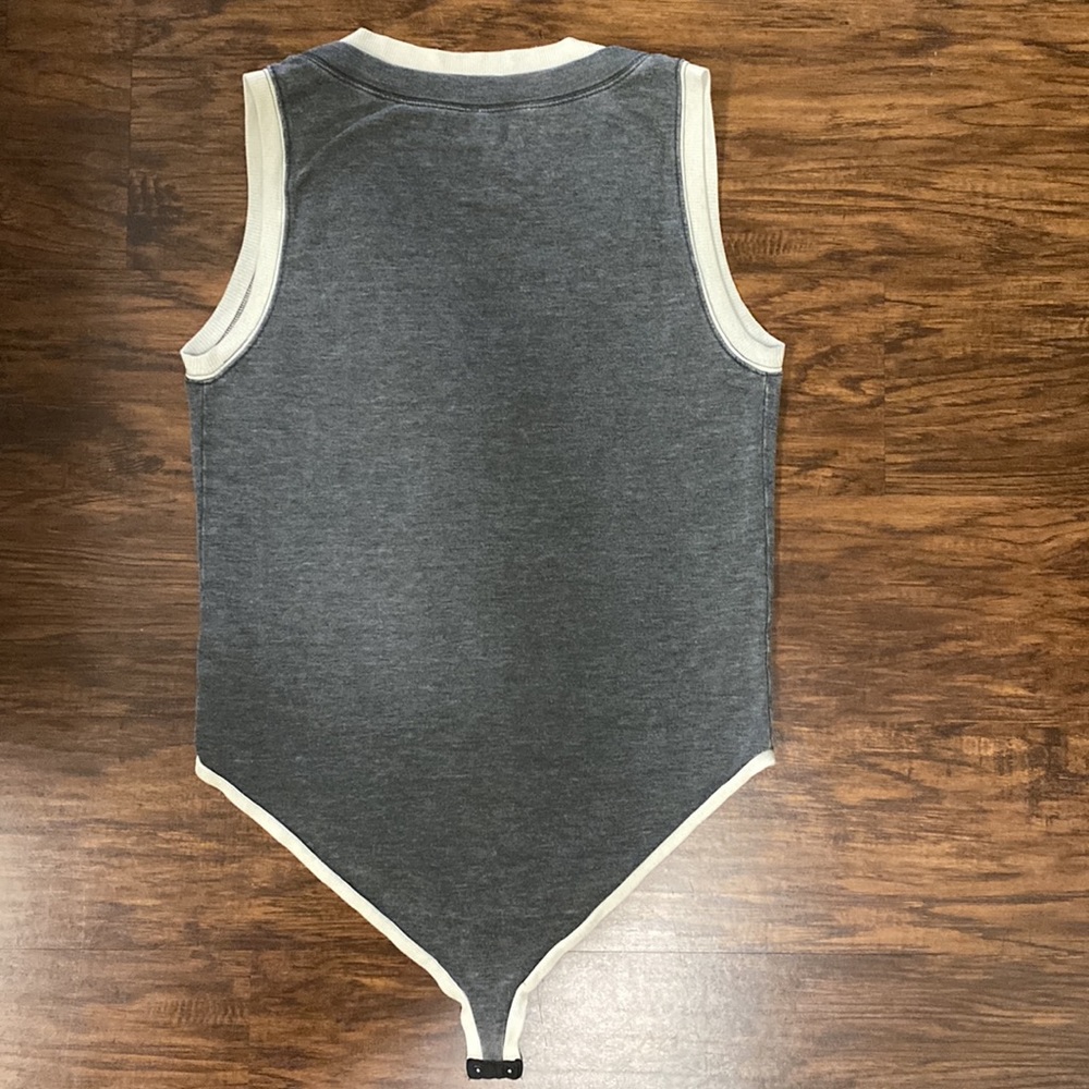 Free People Cozy Girl Deep V Body Suit - Picture 6 of 10